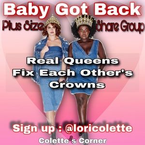 CLOSED 7/28/25❣️ “Baby Got Back” Plus Size Share Group